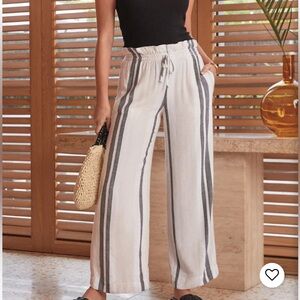 Cloth & Stone Wide Leg Drawstring Pants